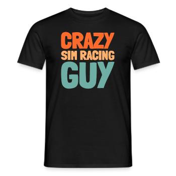 Sim Racing - T-shirt homme - noir - Devant - AI Model Male 178 light (178cm)