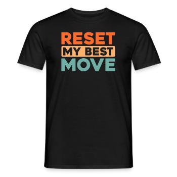 Sim Racing - Men's T-Shirt - black - Front - AI Model Male 178 light (178cm)