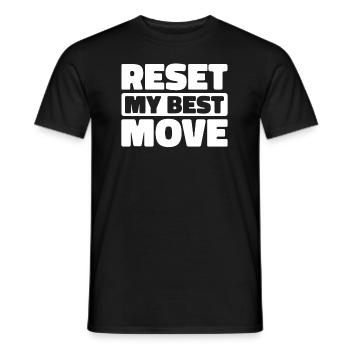 Sim Racing - Männer T-Shirt - Schwarz - Vorne - AI Model Male 178 light (178cm)