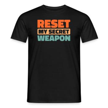 Sim Racing - Men's T-Shirt - black - Front - AI Model Male 178 light (178cm)