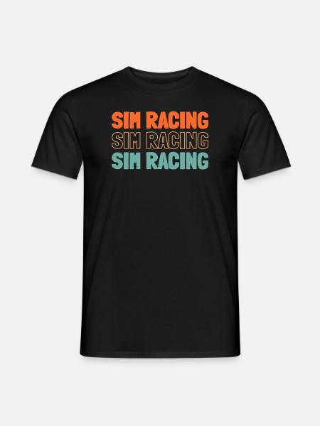 Sim Racing - Men's T-Shirt - black