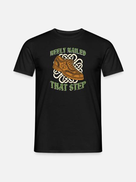 Irish Dance Irischer Tanz - Men's T-Shirt - black
