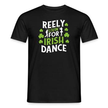 Irish Dance Irischer Tanz - Männer T-Shirt - Schwarz - Vorne - AI Model Male 178 light (178cm)