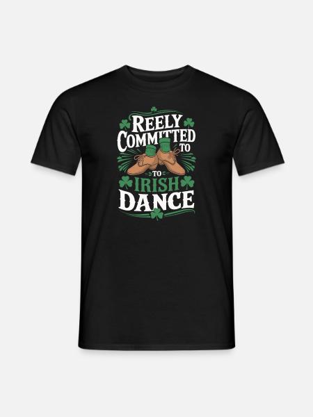 Irish Dance Irischer Tanz - Men's T-Shirt - black