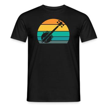 Banjo - T-shirt homme - noir - Devant - AI Model Male 178 light (178cm)