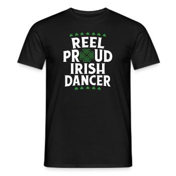 Irish Dance Irischer Tanz - Männer T-Shirt - Schwarz - Vorne - AI Model Male 178 light (178cm)