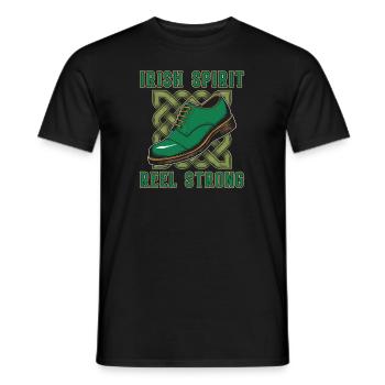 Irish Dance Irischer Tanz - Männer T-Shirt - Schwarz - Vorne - AI Model Male 178 light (178cm)