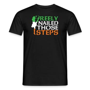 Irish Dance Irischer Tanz - Männer T-Shirt - Schwarz - Vorne - AI Model Male 178 light (178cm)