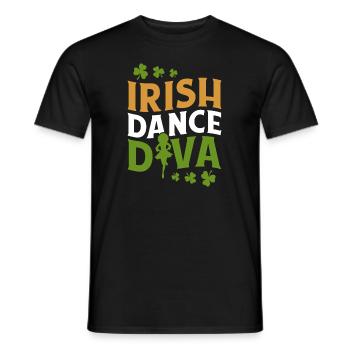 Irish Dance Irischer Tanz - Männer T-Shirt - Schwarz - Vorne - AI Model Male 178 light (178cm)