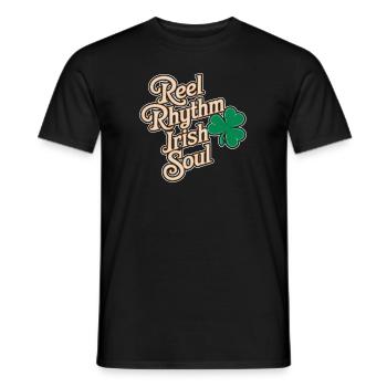 Irish Dance Irischer Tanz - Männer T-Shirt - Schwarz - Vorne - AI Model Male 178 light (178cm)