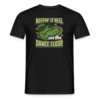 Irish Dance Irischer Tanz - Männer T-Shirt - Schwarz - Vorne - AI Model Male 178 light (178cm)
