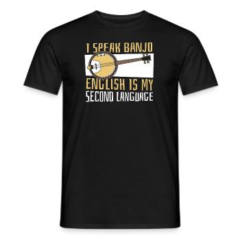 Banjo - T-shirt homme - noir - Devant - AI Model Male 178 light (178cm)