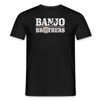 Banjo - Men's T-Shirt - black - Front - AI Model Male 178 light (178cm)