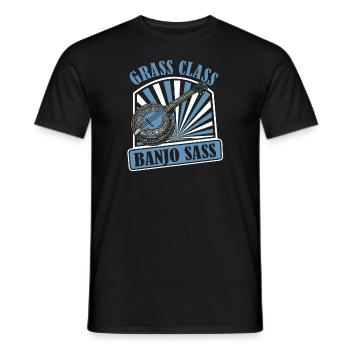 Banjo - Men's T-Shirt - black - Front - AI Model Male 178 light (178cm)