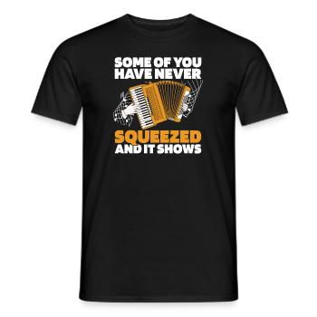 Accordéon - T-shirt homme - noir - Devant - AI Model Male 178 light (178cm)