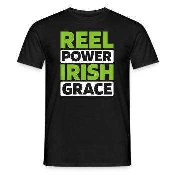 Irish Dance Irischer Tanz - Männer T-Shirt - Schwarz - Vorne - AI Model Male 178 light (178cm)