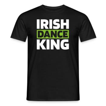 Irish Dance Irischer Tanz - Männer T-Shirt - Schwarz - Vorne - AI Model Male 178 light (178cm)