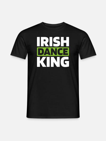 Irsk Dans Irischer Tanz - Mænd T-shirt - sort