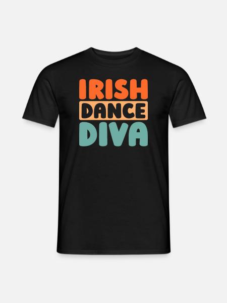 Irish Dance Irischer Tanz - Men's T-Shirt - black