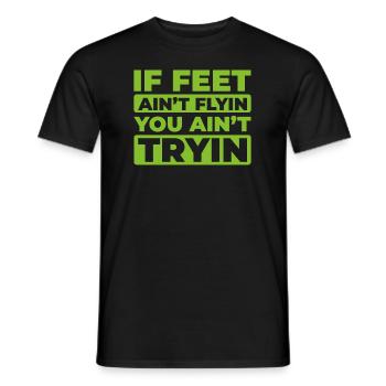 Irish Dance Irischer Tanz - Men's T-Shirt - black - Front - AI Model Male 178 light (178cm)