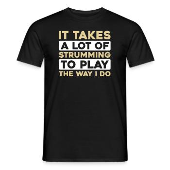Banjo - Men's T-Shirt - black - Front - AI Model Male 178 light (178cm)
