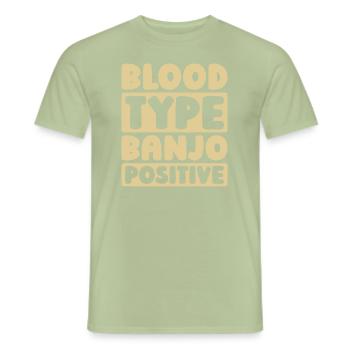 Banjo - T-shirt homme - vert sauge - Devant - AI Model Male 178 light (178cm)