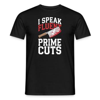 Bouchers, bouchers, bouchers - T-shirt homme - noir - Devant - AI Model Male 178 light (178cm)