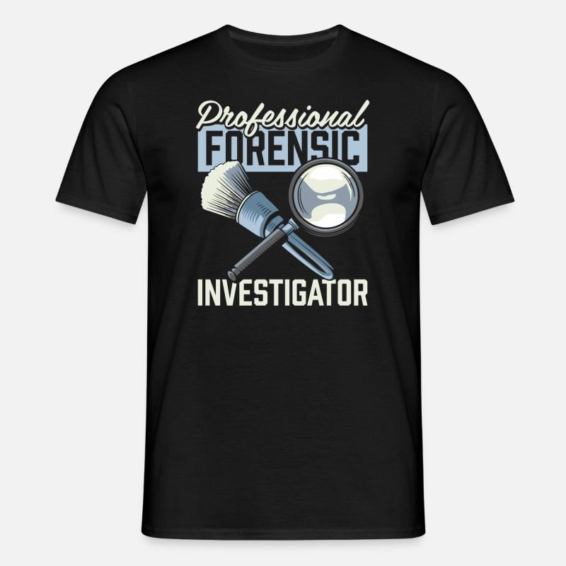 Forensic Technician - Men's T-Shirt - black