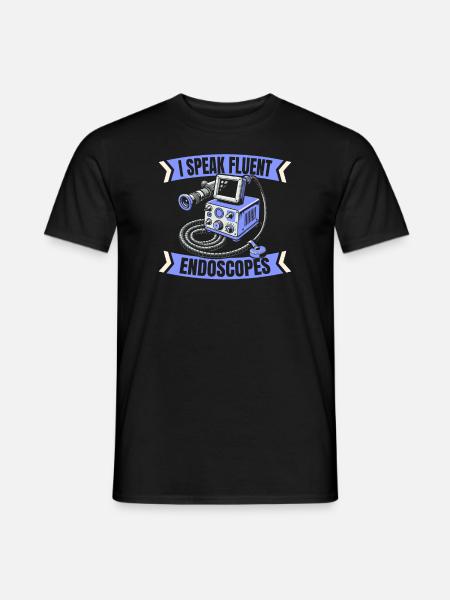 Endoscopy Technician - Men's T-Shirt - black