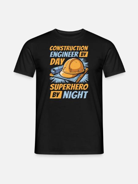 Civil engineer - Men's T-Shirt - black