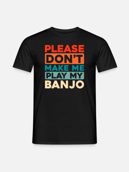 Banjo - Men's T-Shirt - black