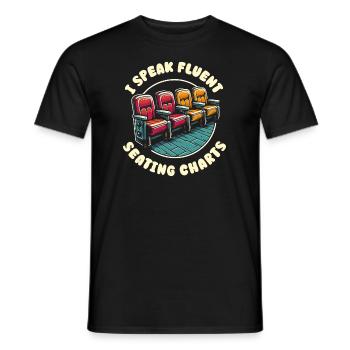 Gastgeber - Männer T-Shirt - Schwarz - Vorne - AI Model Male 178 light (178cm)