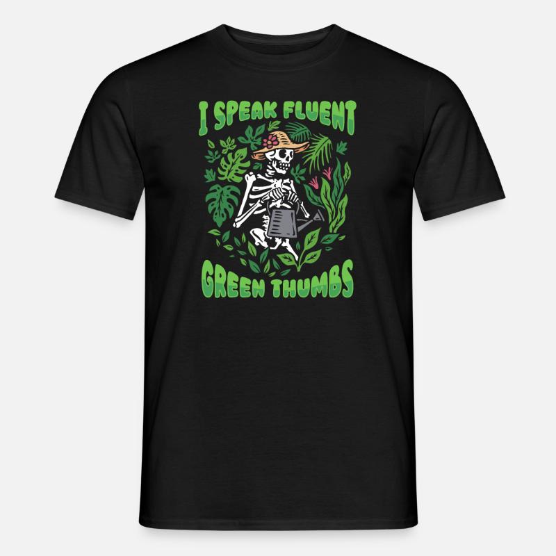Gärtner - Männer T-Shirt - Schwarz