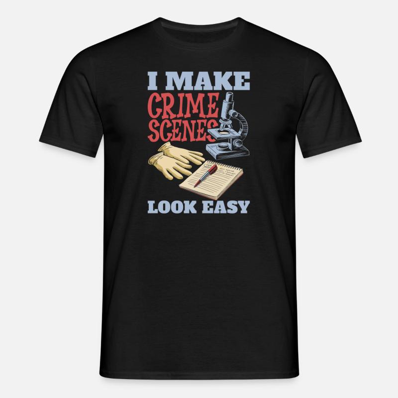 Forensic Technician - Men's T-Shirt - black