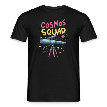 Astronom Kader - Männer T-Shirt - Schwarz - Vorne - AI Model Male 178 light (178cm)
