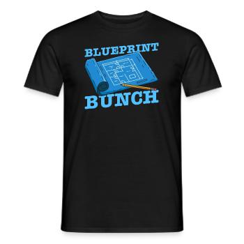 Équipe d’architecture d’architecte - T-shirt homme - noir - Devant - AI Model Male 178 light (178cm)