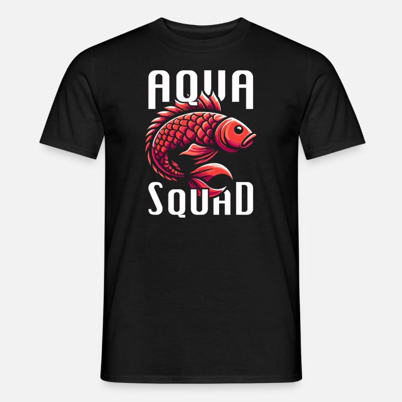 Fischzüchter Kader - Männer T-Shirt - Schwarz