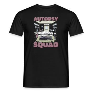 Gerichtsmediziner Kader - Männer T-Shirt - Schwarz - Vorne - AI Model Male 178 light (178cm)