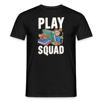Kinderbetreuer Kader - Männer T-Shirt - Schwarz - Vorne - AI Model Male 178 light (178cm)