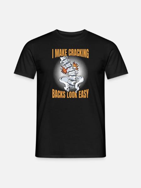 Chiropractor - Men's T-Shirt - black
