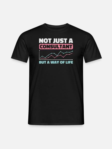 Consultant - Men's T-Shirt - black