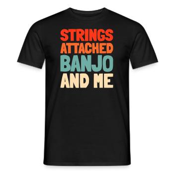 Banjo - T-shirt homme - noir - Devant - AI Model Male 178 light (178cm)