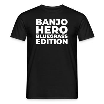 Banjo - Men's T-Shirt - black - Front - AI Model Male 178 light (178cm)