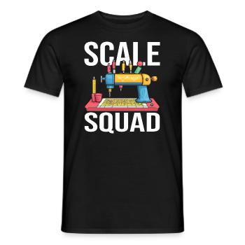 Modellbauer Kader - Männer T-Shirt - Schwarz - Vorne - AI Model Male 178 light (178cm)
