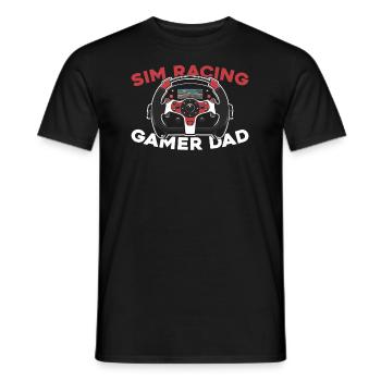 Sim Racing - T-shirt homme - noir - Devant - AI Model Male 178 light (178cm)