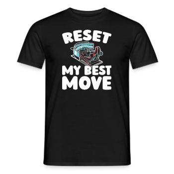 Sim Racing - Men's T-Shirt - black - Front - AI Model Male 178 light (178cm)