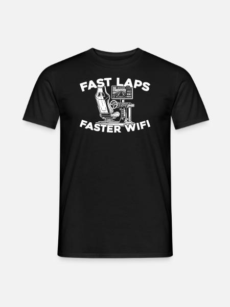 Sim Racing - Men's T-Shirt - black