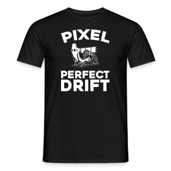 Sim Racing - Men's T-Shirt - black - Front - AI Model Male 178 light (178cm)