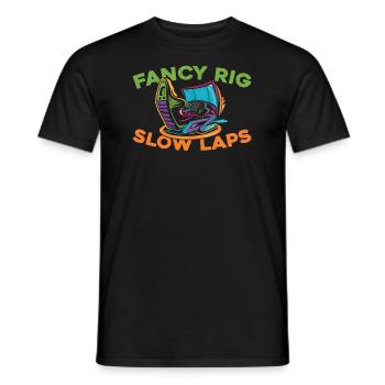 Sim Racing - Men's T-Shirt - black - Front - AI Model Male 178 light (178cm)