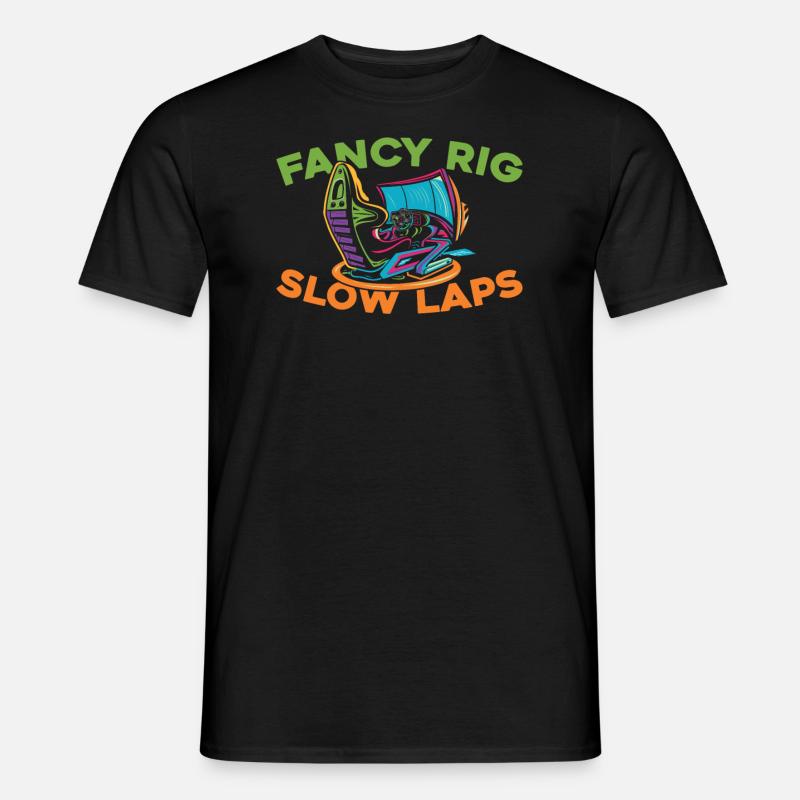 Sim Racing - Männer T-Shirt - Schwarz